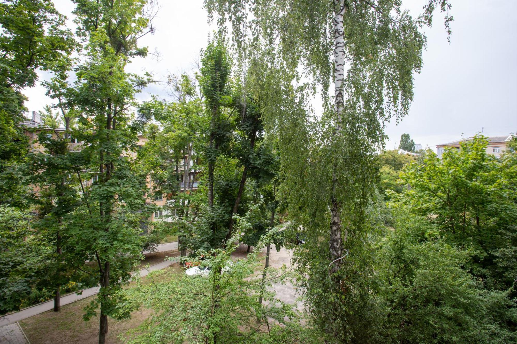 Botanical Garden Area Apartment Kharkiv Bagian luar foto